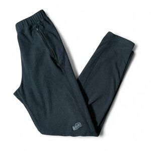 REI Co-op Mens Black Fleece Semi-Fitted‎ Hiking Pants Small Tall 30L 18371-F20